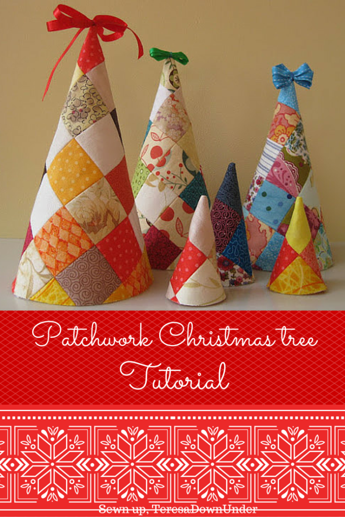 Patchwork Christmas tree project