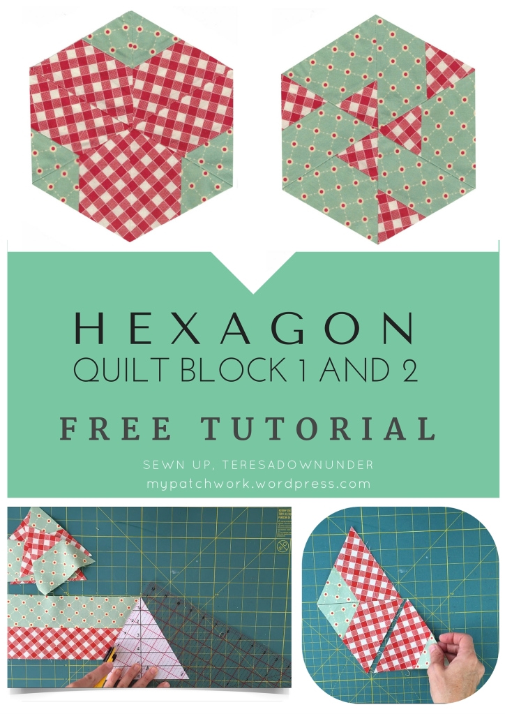 Video tutorial: Hexagon quilt block 1 and 2