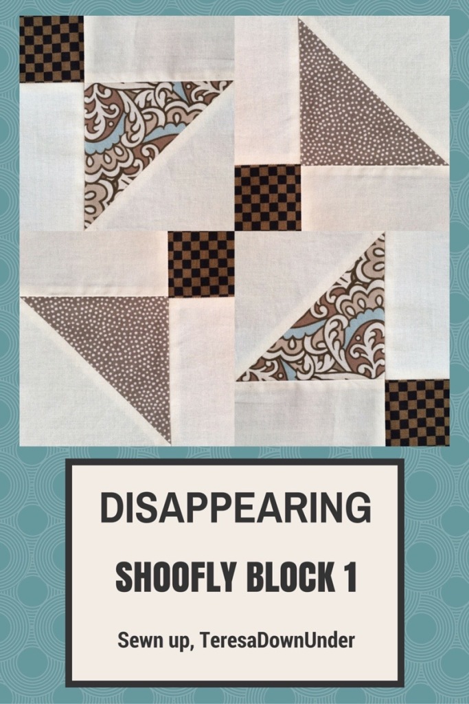 Video tutorial: Disappearing shoofly block - variation 1