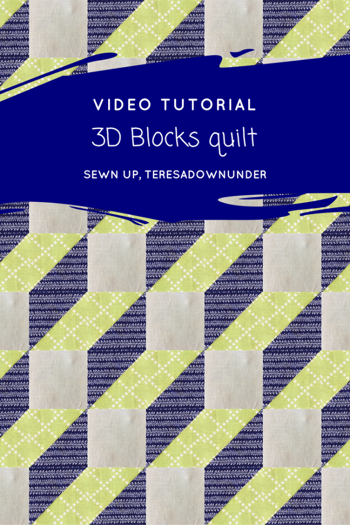 Video tutorial: 3D Blocks quilt