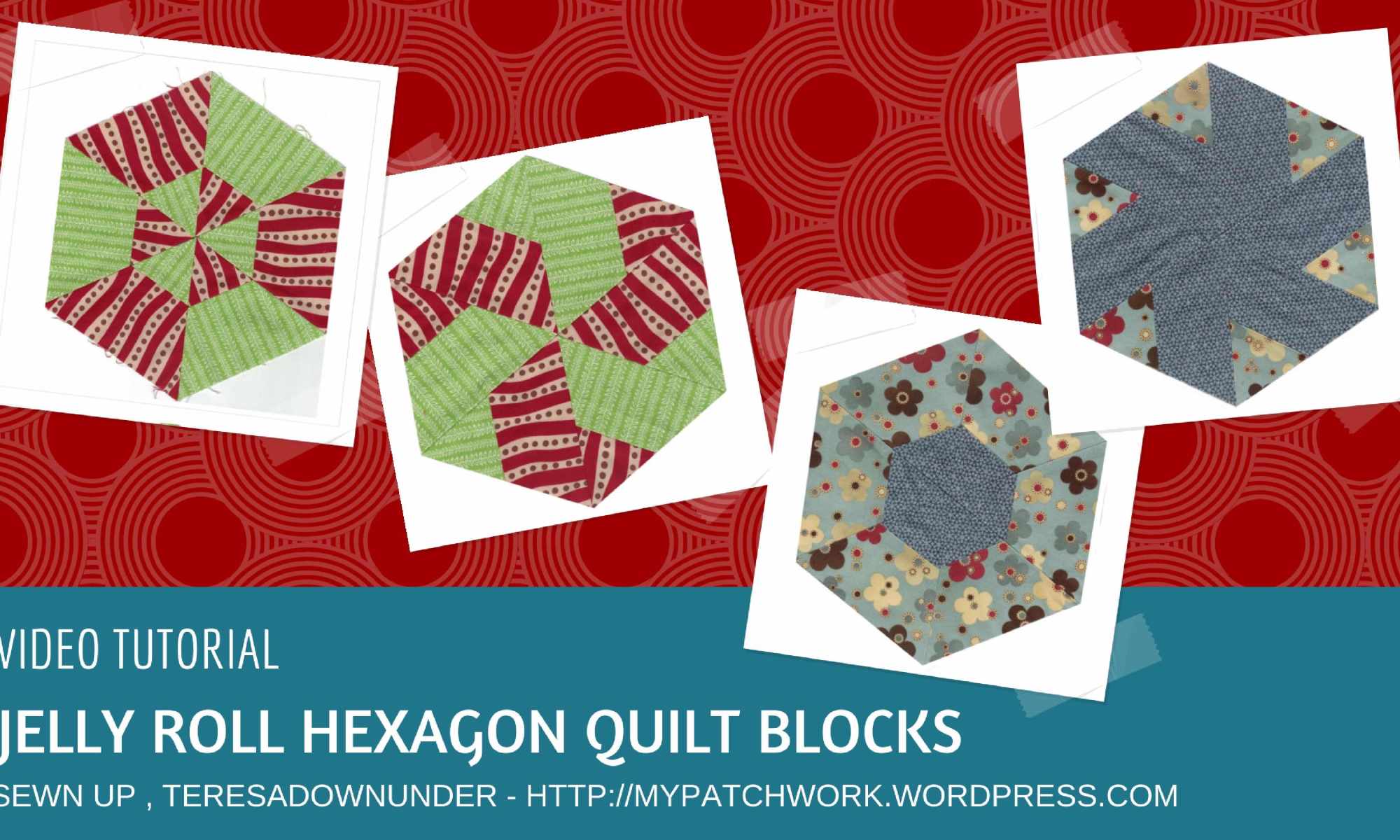 Video tutorial: jelly roll quilt blocks