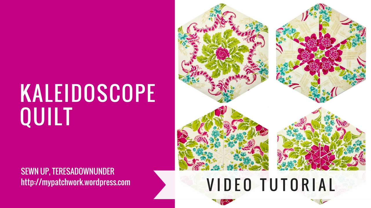 Video tutorial: Kaleidoscope quilt blocks - One block wonder or whack and stack
