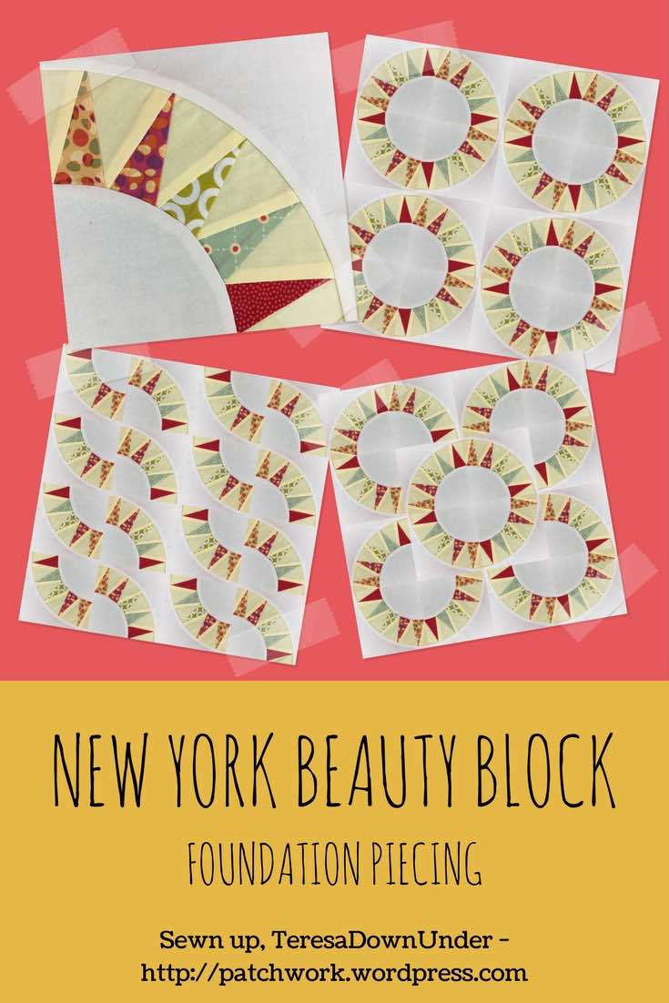Video tutorial: New York beauty quilt block