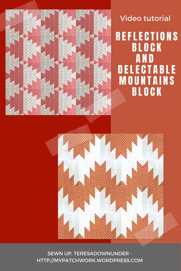 Reflections and delectable mountains blocks