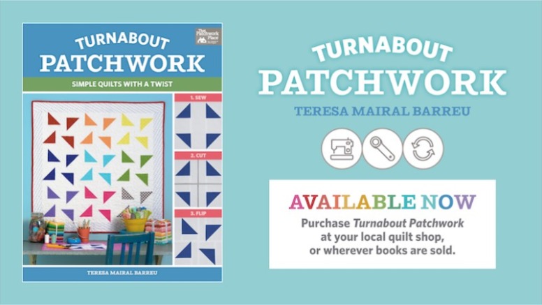 Order Turnabout patchwork by Teresa Mairal Barreu - TeresaDownUnder