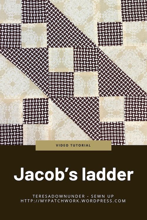 JACOB'S LADDER QUILT BLOCK
