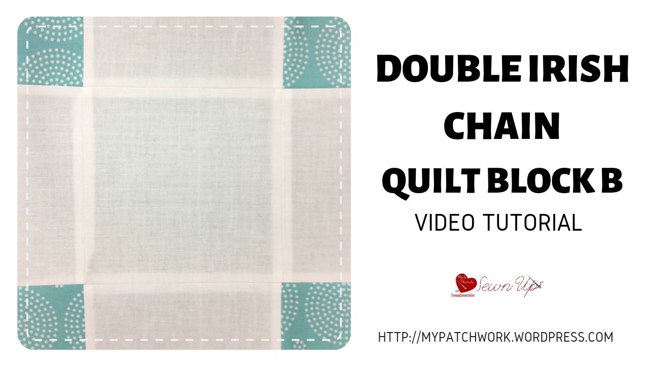 Double Irish Chain quilt block B