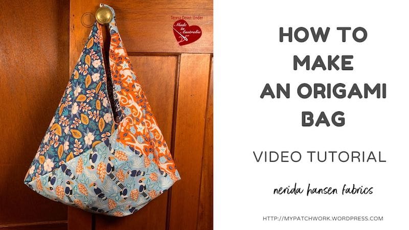 Origami Tote Bag - How to fold an Origami Tote Bag