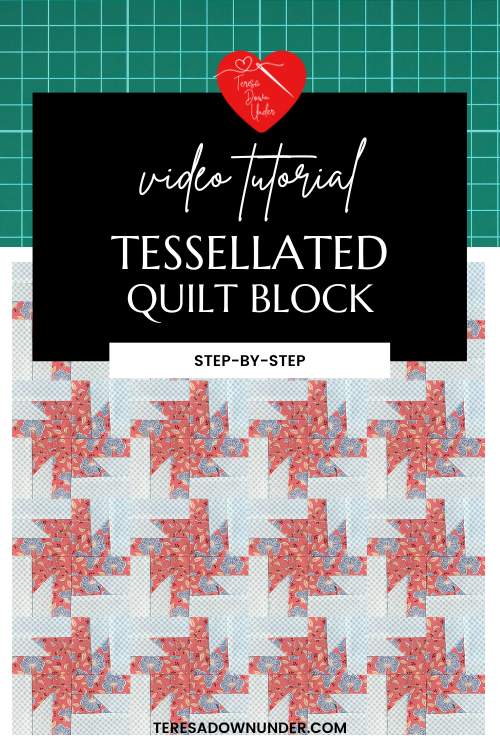 How to make a tessellated quilt block
